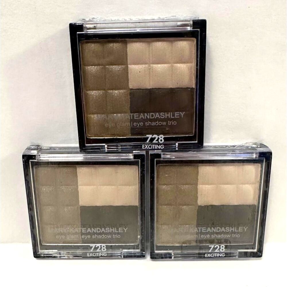 Mary Kate And Ashley Eye Shadow Trio #728 Exciting (Bundle Of 3) NEW Sealed
